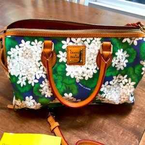 Dooney & Bourke Hydrangea satchel - Mint!
